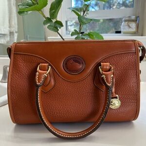 Dooney & Bourke Brown Leather Satchel